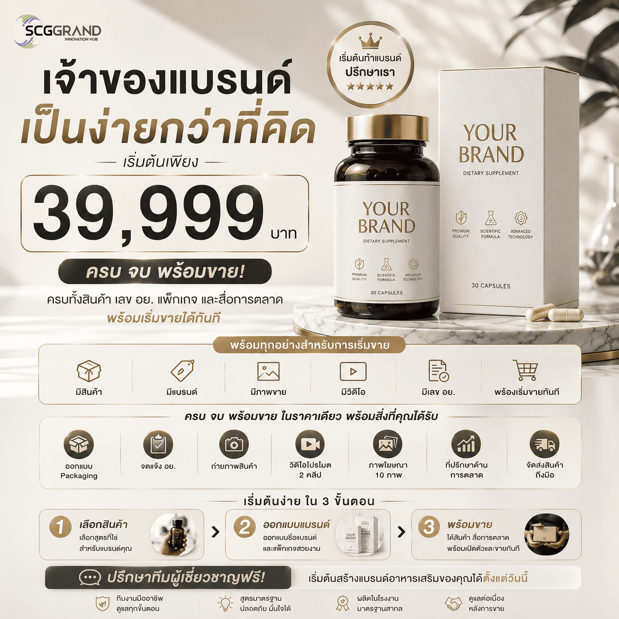 รับผลิตอาหารเสริม
